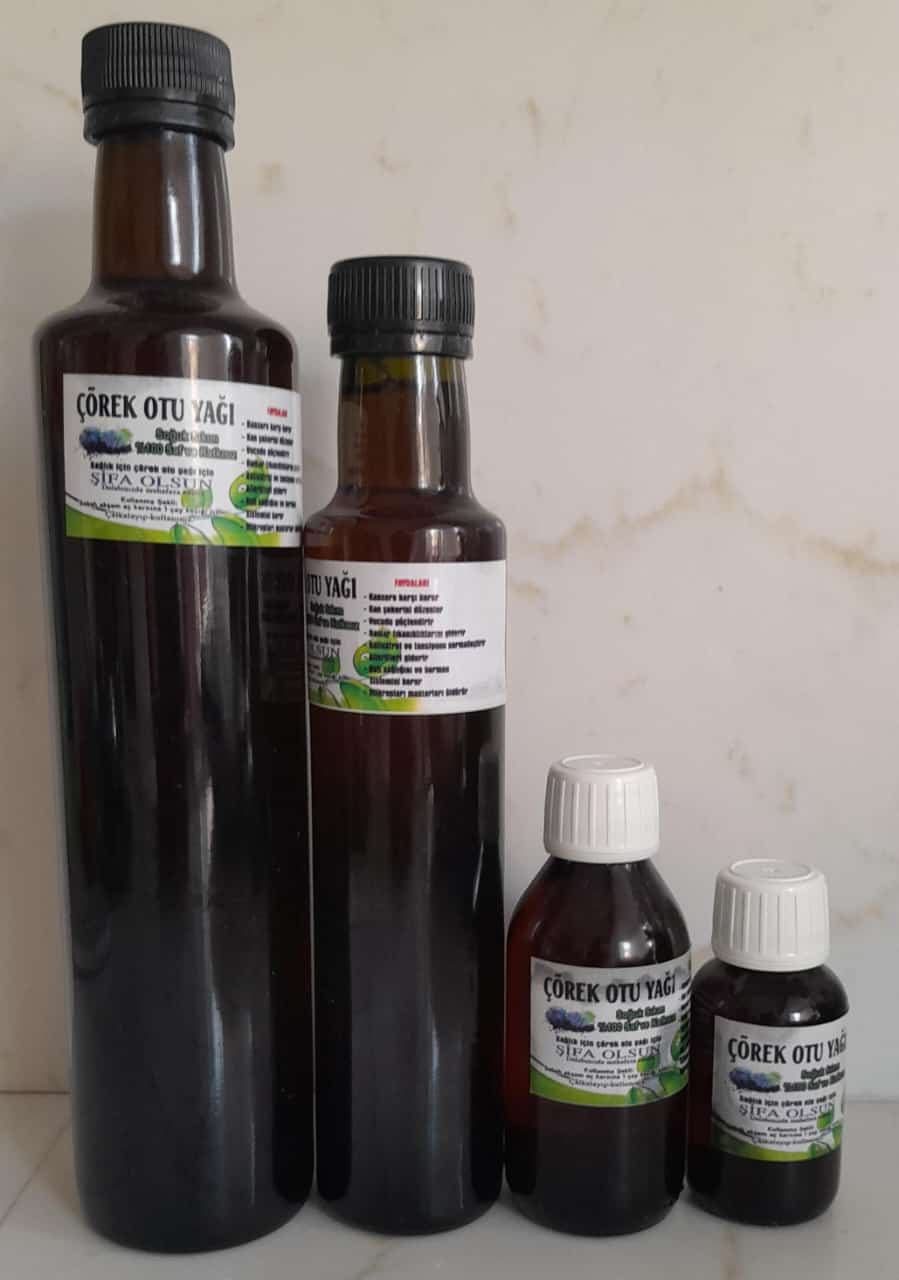 Çörekotu Yağı 250cc